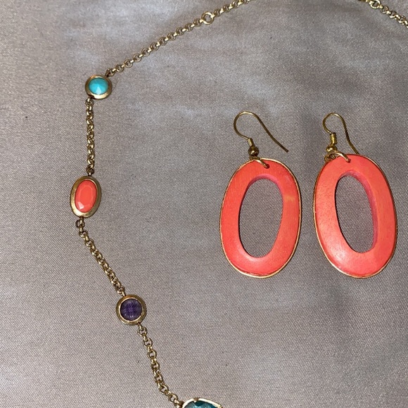 Crystal & Multi-Stone Necklace - Picture 4 of 4